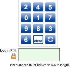 Pin Keypad