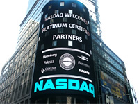 在纳斯达克交易